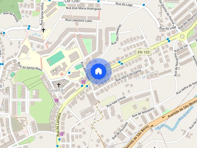 Alugar T2 mobilado em Braga