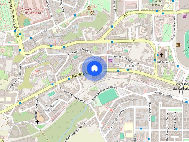 Alugo apartamento T2 Coimbra rua do Brasil