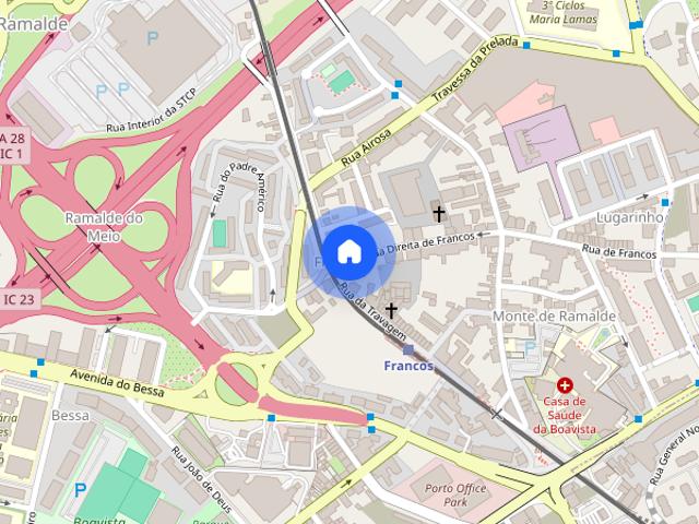 Alugo apartamento estudio Porto Metro Ramalde