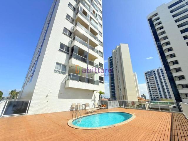 Alugo apto semi mobiliado no Edifício Turim, 77m² com 2 suítes Calhau