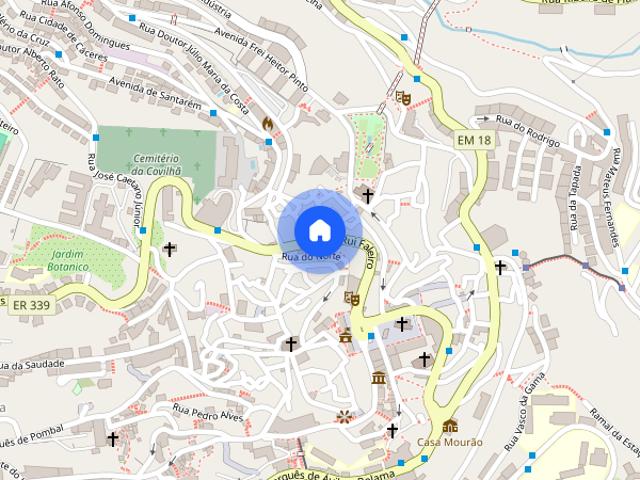 Alugo estudio na zona historica em Covilha