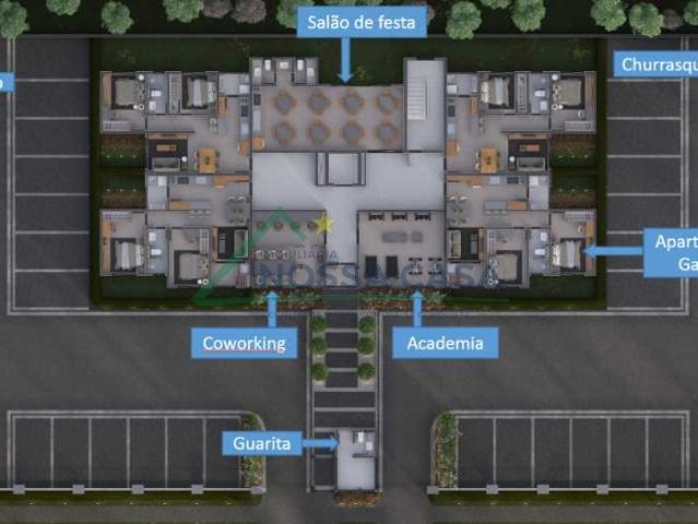 Aluguel de apartamento com 2 dormitórios no bairro Bandeirantes, Lucas do Rio Verde