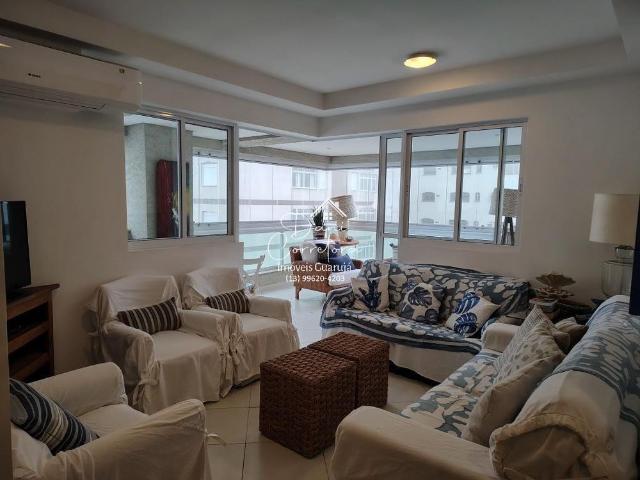 Aluguel de Apartamento Impecável Na Vila Alzira, Guarujá Sp: 3 Quartos, 3 Suítes, 2 Salas, 4 Banheir