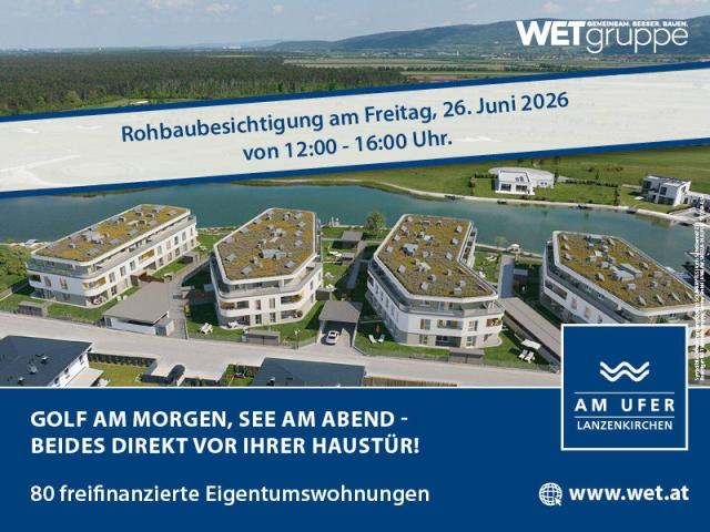 Am Ufer | Lanzenkirchen Modernes Wohnen beim See und Golfplatz