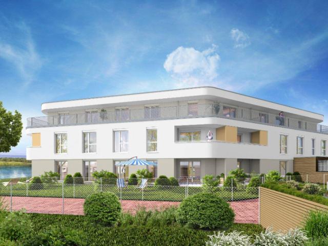 Am Ufer | Lanzenkirchen Modernes Wohnen beim See und Golfplatz