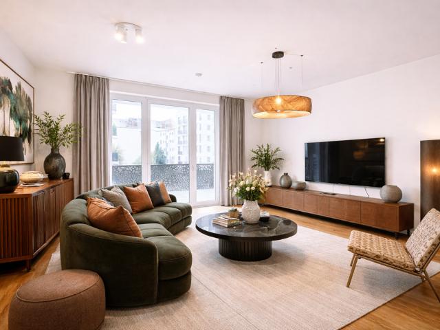 Am Winterfeldtplatz: Modernes 4 Zimmer Neubauapartment mit Balkon