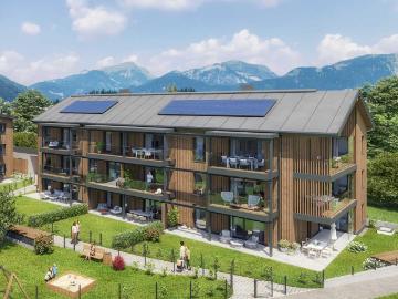 Am Fischbach C1: 4 Zimmer Gartenwohnung mit Südwest Terrasse