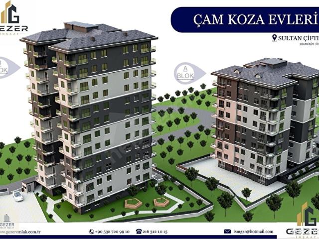 çam koza evleri kapalı otopark orman kenarı satılık daireler