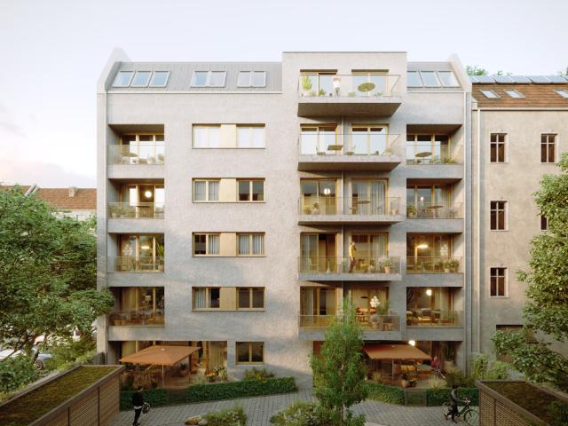Am Prenzlauer Berg: 4 Zi Neubauwohnung mit Balkon