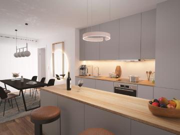 Am Prenzlauer Berg: 4 Zimmer Neubauwohnung mit Balkon