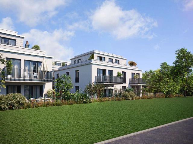Am Schlosspark Neubau Erstbezug: 4 Zimmer Wohnung mit Balkon