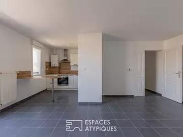 Amnéville 57360 Achat / Vente appartement 3 pièces t3 au dernier étage cave