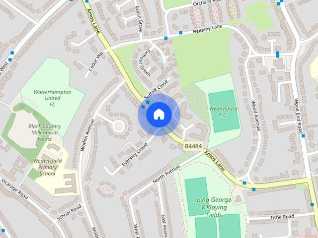 Amos Lane, Wolverhampton, West Midlands, WV11