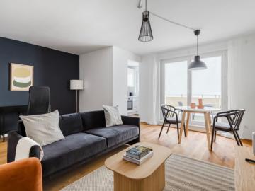 Amazing Margareten 1BR, Furnished w/ Kitchen