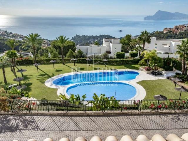 Amazing luxury apartment in Altea Hills with breathtaking seaviews