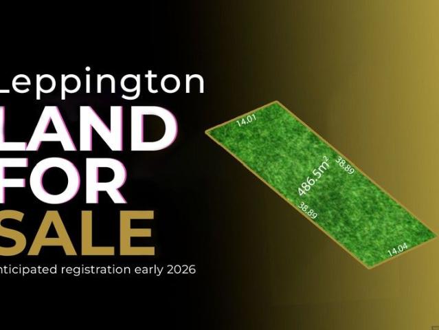 Amazing Land Opportunity in Leppington