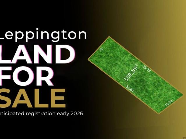 Amazing Land Opportunity in Leppington