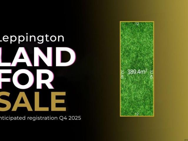 Amazing Land Opportunity in Leppington