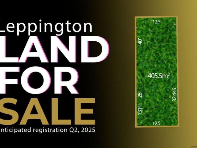 Amazing Land Opportunity in Leppington