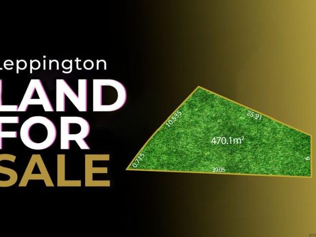 Amazing Land Opportunity in Leppington