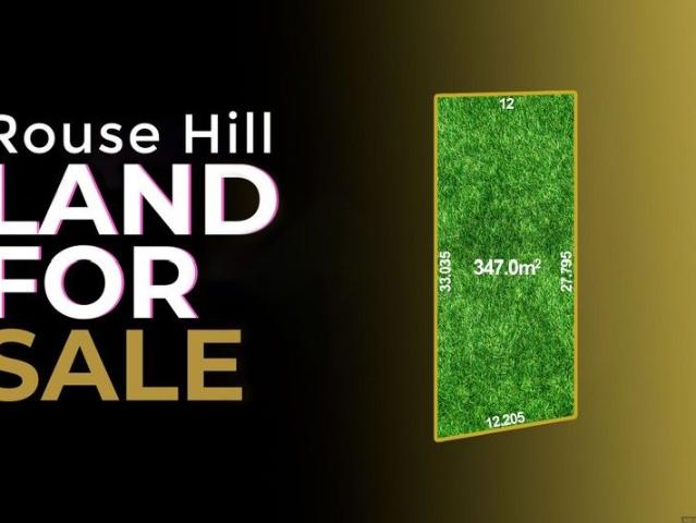 Amazing Land Opportunity in Rouse Hill