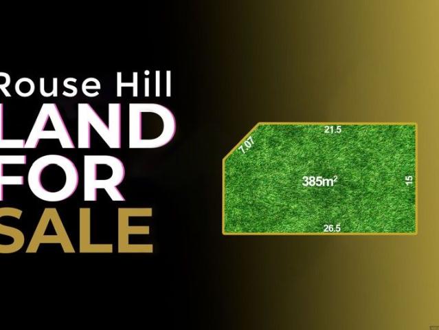 Amazing Land Opportunity in Rouse Hill