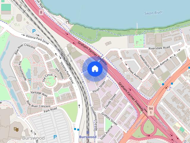 AMAZING RIVER VIEWS, POOL, GYM, BBQ AREA, 8 MIN WALK TO TRAIN STATION