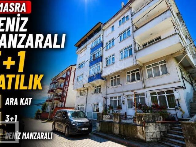 Amasra Deniz Manzaralı, 3+1 Satılık Daire ara Kat