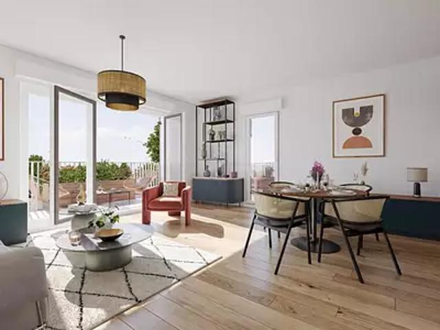 Ambarès et Lagrave 33440 Programme neuf appartement neuf à vendre t3 BBC Pinel