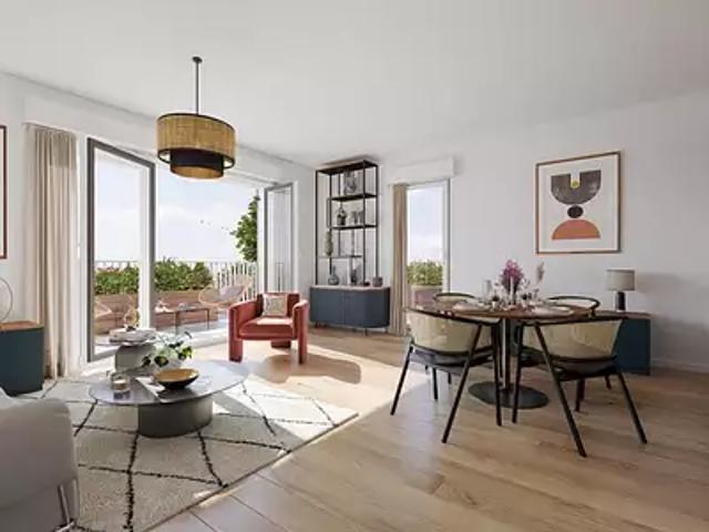 Ambarès et Lagrave 33440 Programme neuf appartement neuf à vendre t3 BBC Pinel