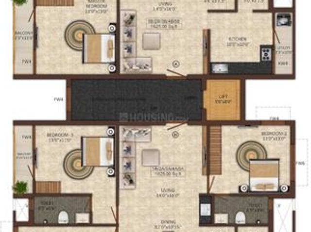 Ambattur 3 BHK Apartment For Sale Chennai