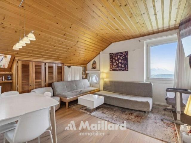 Ambiance cosy pour cet appartement de 3.5 pièces avec vue grandiose!