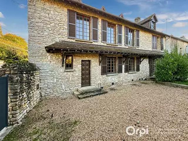 Ambleville 95710 Achat / Vente maison 8 pièces t8 jardin cave
