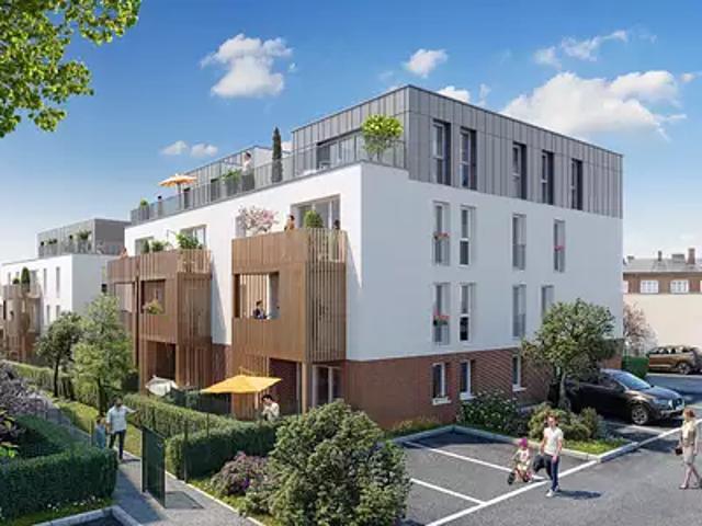 Amiens 80000 Programme neuf appartement neuf à vendre t4 NF