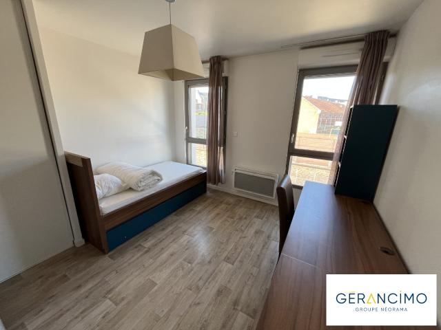 Amiens – proche gare appartement t1 meublé