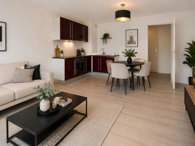 Amiens quartier saint pierre appartement t2 place de p