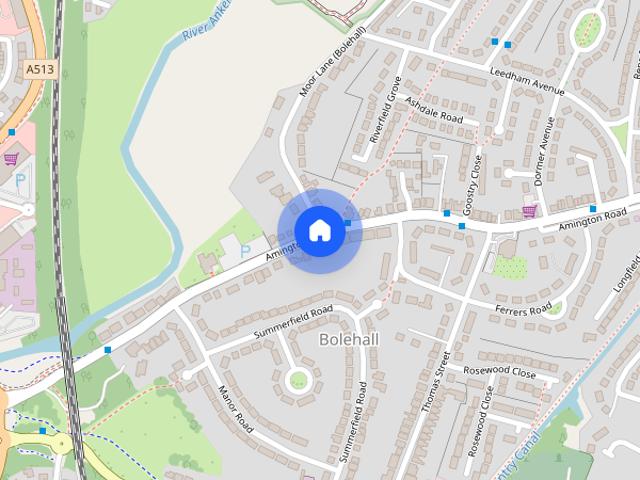 Amington Road, Tamworth, Staffordshire, B77
