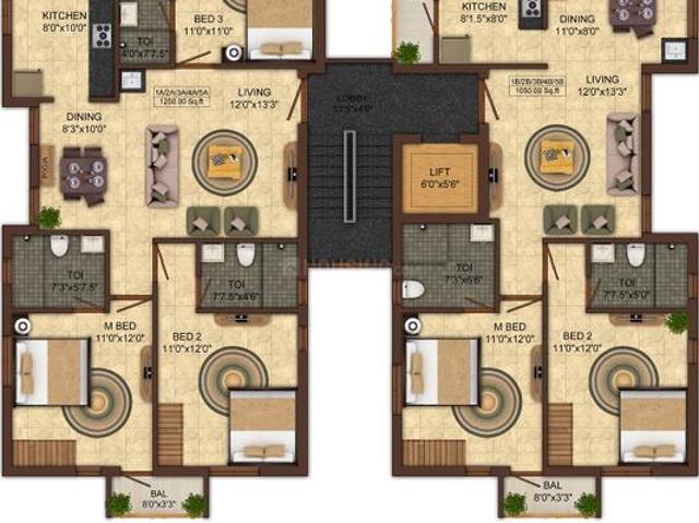Aminjikarai 2 BHK Apartment For Sale Chennai