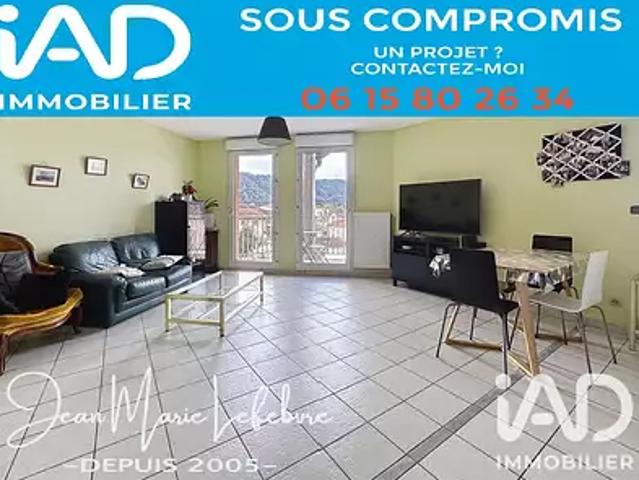 Ampuis 69420 Achat / Vente appartement 3 pièces t3 au dernier étage