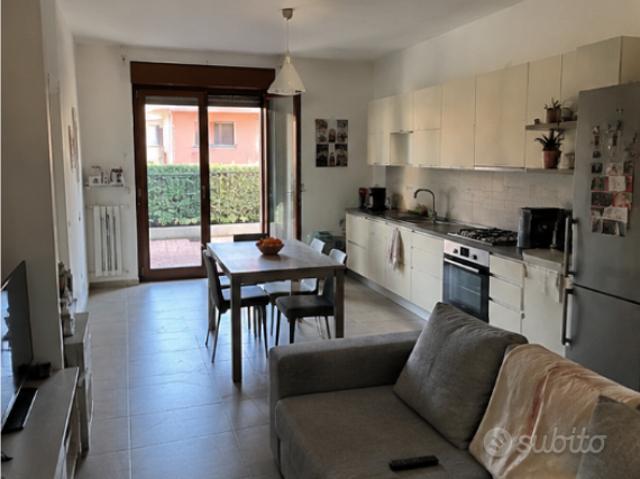 Ampio trilocale con giardino privato Nuvolera
