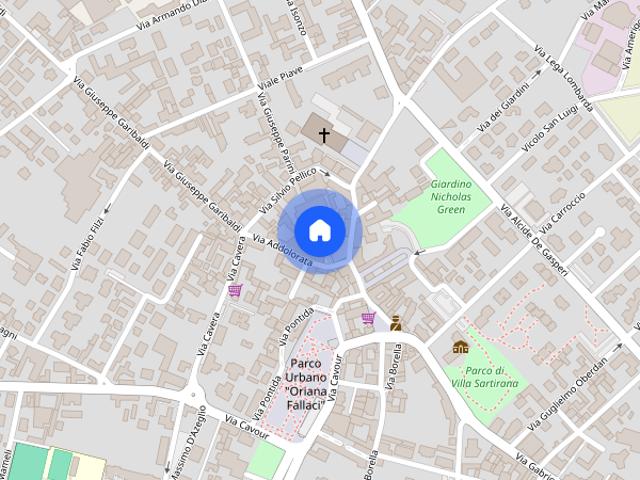 Ampio trilocale arredato a Giussano Libero