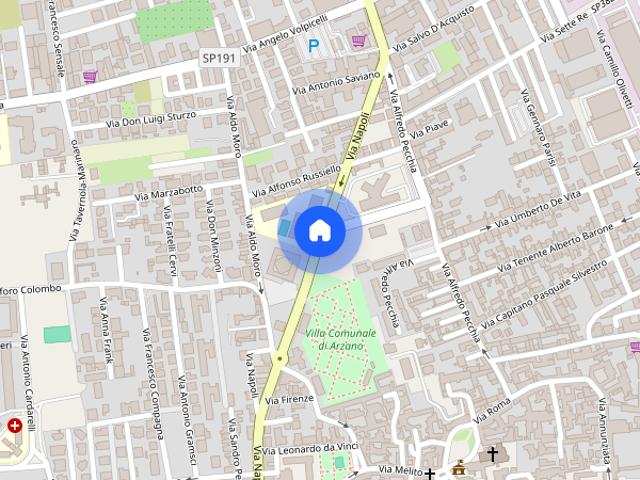 Ampio appartamento con due posti auto