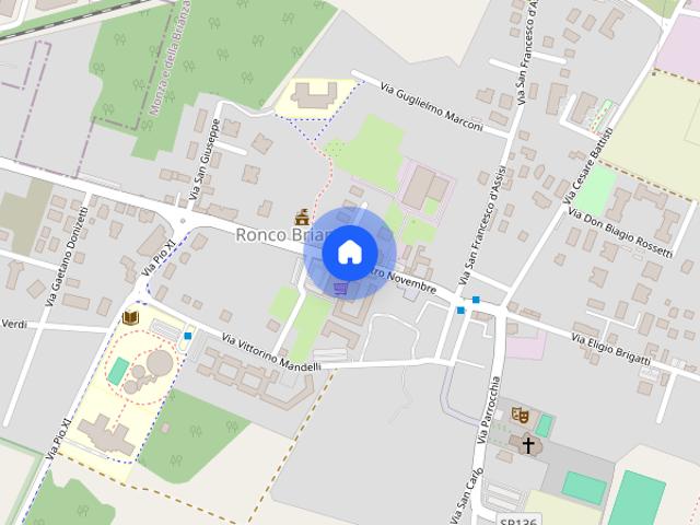 Ampio bilocale con box auto in Brianza