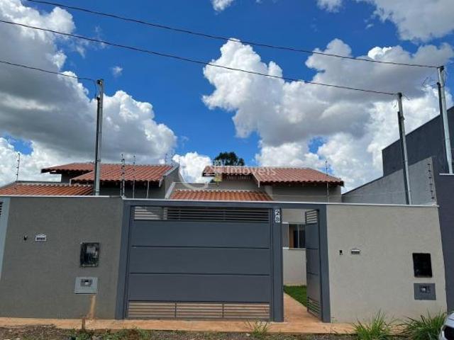 Ampla casa nova 1 suíte e 2 quartos