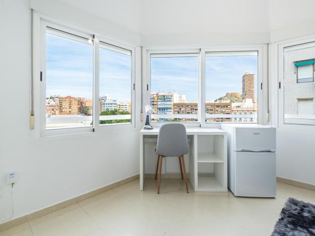 Ample double bedroom near the Alicante train station