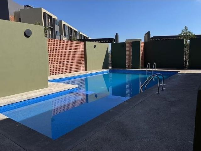 AMPLIO DEPARTAMENTO NUEVO EN RENTA P. B. VILLAS LA JOYA QUERÉTARO