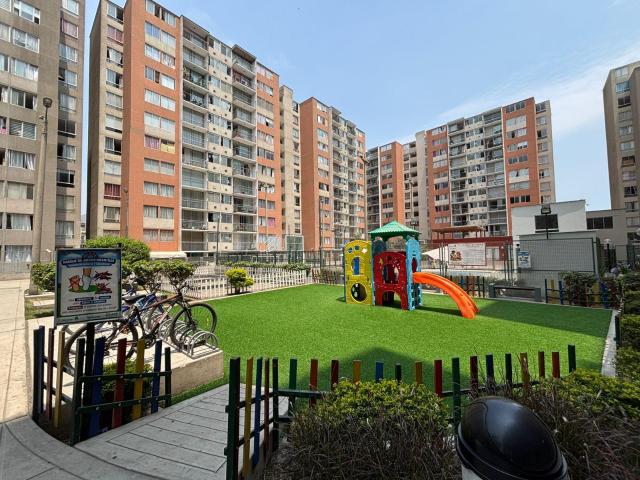 Amplio Departamento Amoblado En Condominio Los Nogales Comas