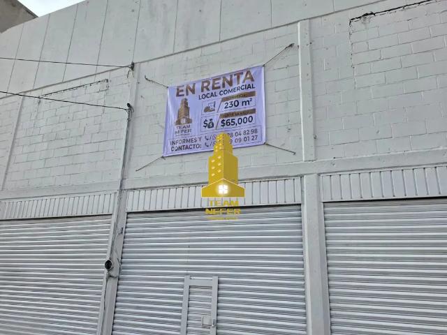 AMPLIO LOCAL DE 230 M2 EN RENTA, UBICADO EN ZONA COMERCIAL, CENTRO URBANO, CUAUTITLÁN IZCALLI