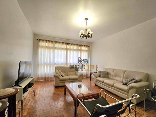 Amplo Apartamento 3 dormitórios, 1 Vaga, Pé na Areia José Menino Santos/SP