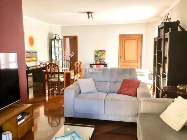 Amplo e Ensoralado Apartamento de 149m² no Bairro Jardim – 3 Dorms, Suíte com Hi